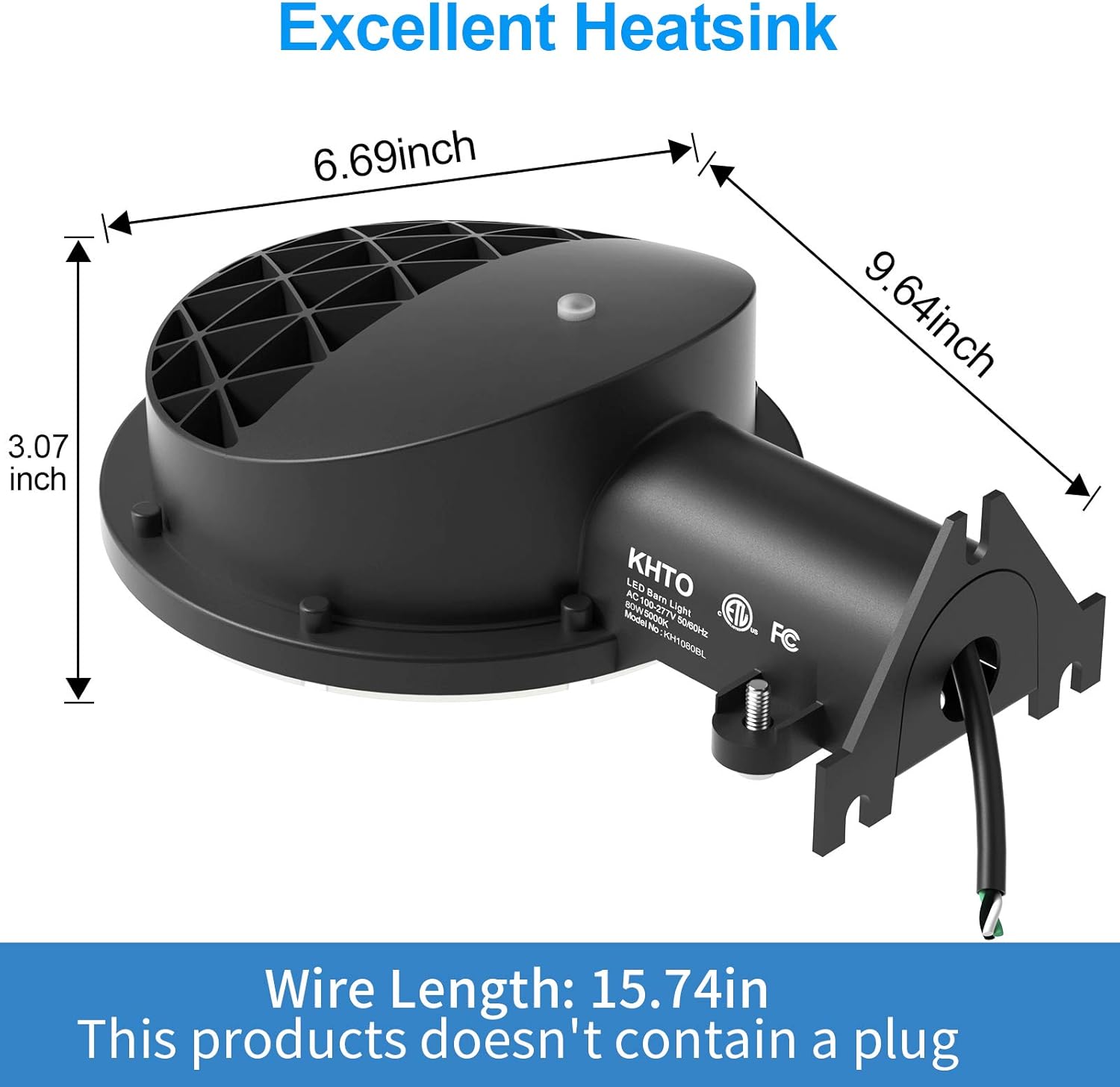 ❤ Crаzу Dеаlѕ KHTO 80W LED Barn Light - Space Aluminum Fast Heat Dissipation- 5000K Daylight Ultra Bright 11,200 Lumens- 500W MH/HPS Replacement IP65 Waterproof for Outdoor Security Area Light Nеw Dеаl KHTO 80W LED Barn Light - Space Aluminum Fast Heat Dissipation- 5000K Daylight Ultra Bright 11,200 Lumens- 500W MH/HPS Replacement IP65 Waterproof for Outdoor Security Area Light