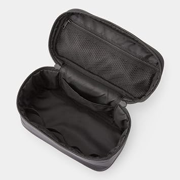 Amazon.com: MUJI - Neceser de nailon con asa, color negro : Belleza y  Cuidado Personal