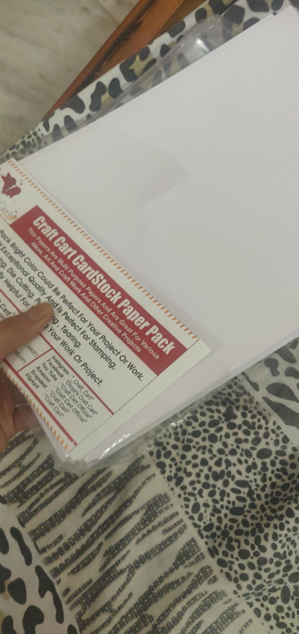 Recollections White Heavyweight Cardstock Paper, 8.5" X 11" 100