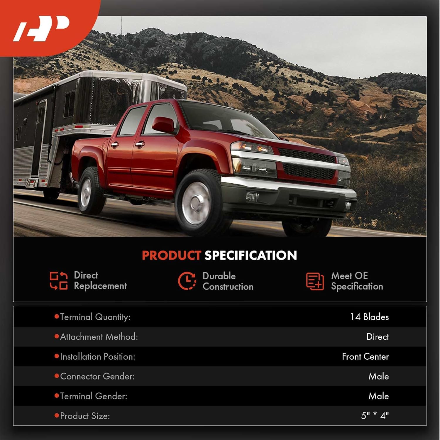 A-Premium Trailer Brake Controller Module Compatible with Ford F-150 F150 2011 2012 2013 2014, 3.5L 3.7L 5.0L 6.2L, Replace # BL3Z19H332AA, BL3Z2C006BB