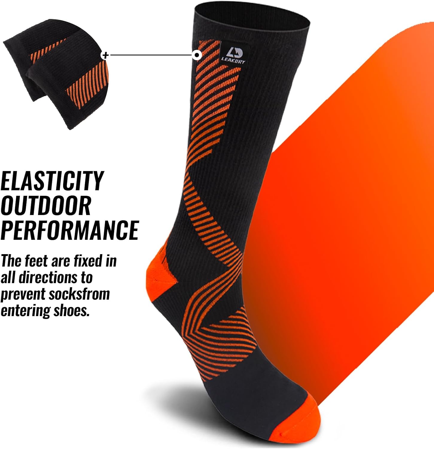 Waterproof Socks,Merino Wool,Mid Calf,Skiing & Snowboarding,Cold Weather Thermal Warm Socks - Image 3