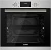 Teknix BITK264GSX 60cm Built-In Gas Oven – Integrated with 63L Capacity - LPG Convertible - Digital Timer Display - Double Glazed - Soft Close - Stainless Steel, W59.5 x H59.5 x D55.0 (cm) [Energy Class A]