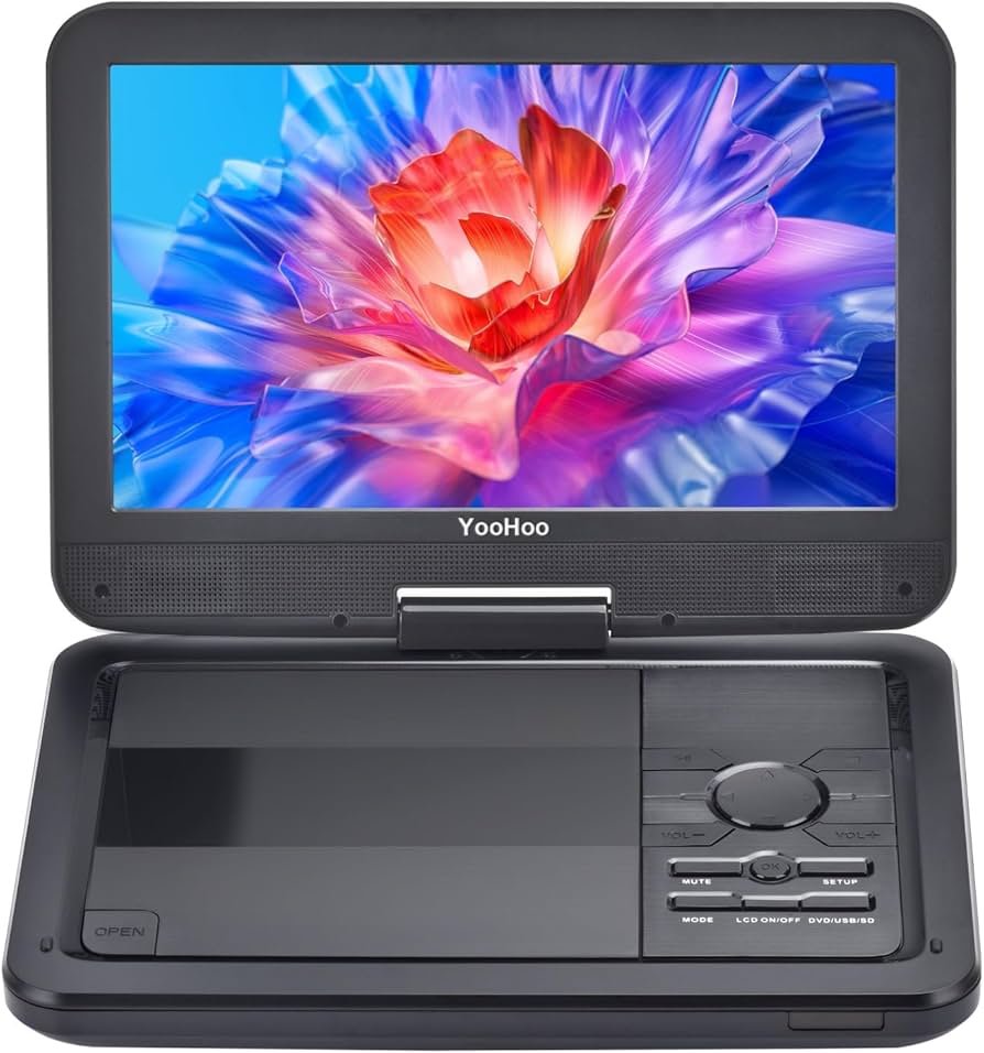❤大特価❤ ポータブルdvdプレーヤー 12.5型 10.5インチ液晶 Amazon.co.jp: ポータブルDVDプレーヤー 12.5型YOOHOO車用10.5インチHD