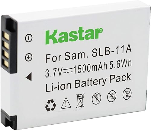 Miniatura 2 de Kastar Batería SLB-11A de repuesto para cámara Samsung ST5500, TL240, TL320, TL350, TL500, WB600, WB610, WB650, WB660, WB700, WB1000, WB2000