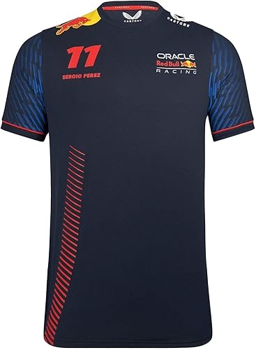 Red Bull Racing F1 Camiseta para hombre 2023 Sergio Checo Perez Team