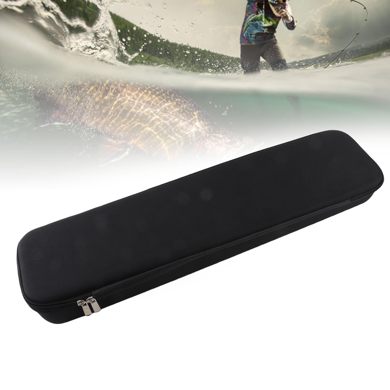 Rosvola Fishing Gear Bag, EVA Storage with Sponge Protection