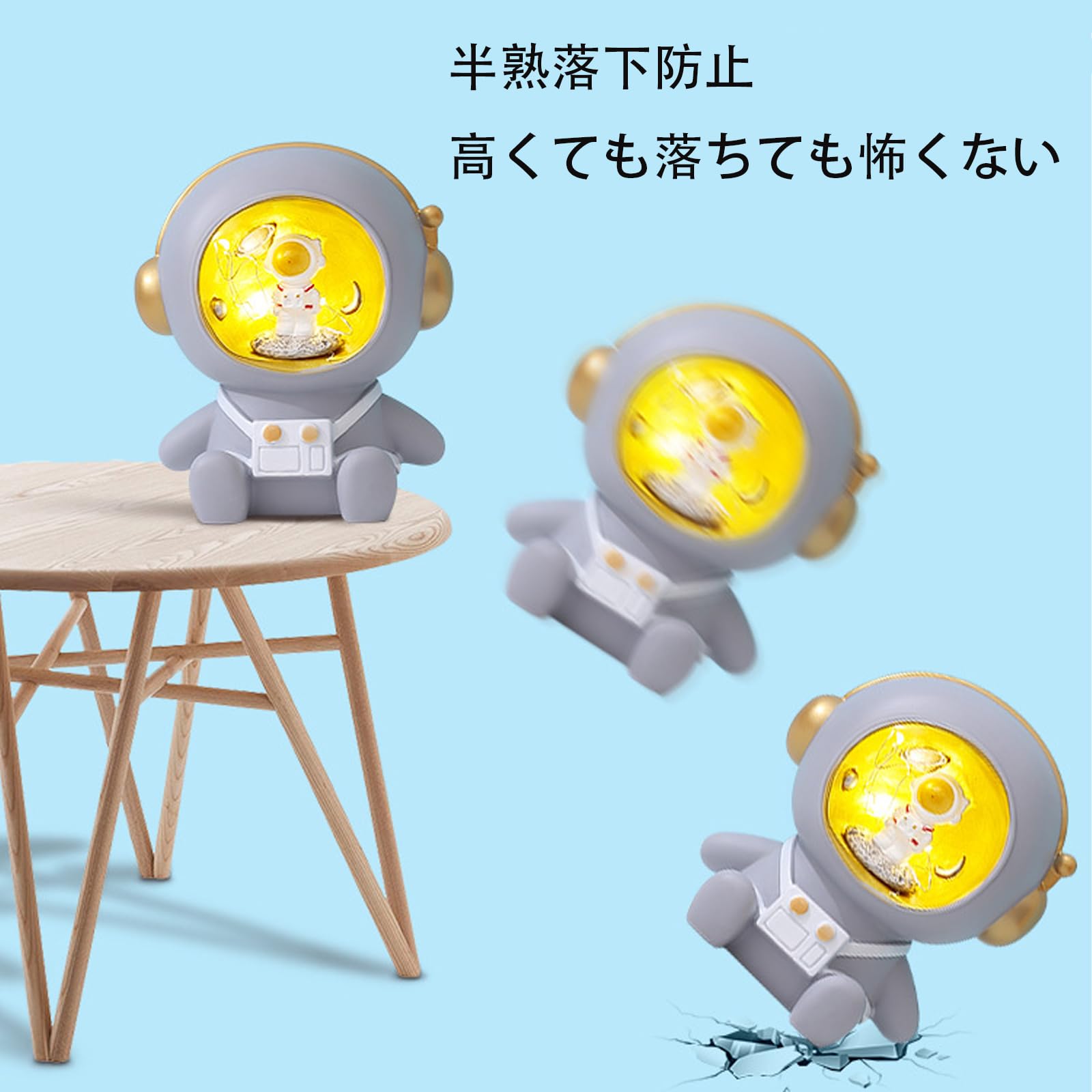 Amazon.co.jp: Onunaf 貯金箱 宇宙飛行士 ビニール紙幣貯金箱ギフト
