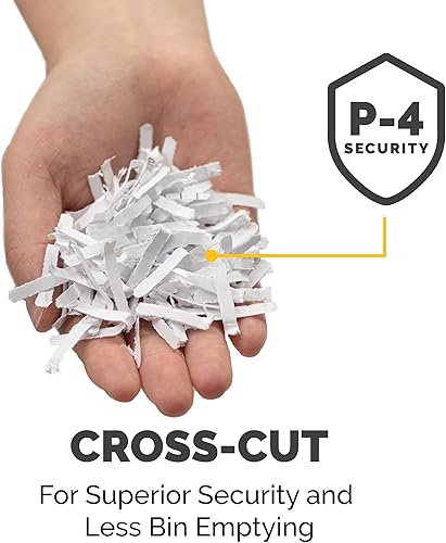 Miniatura 5 de Fellowes - Trituradora de papel Powershred 79Ci 100 % a prueba de atascos; trituradora de corte transversal de trabajo medio con capacidad para 16