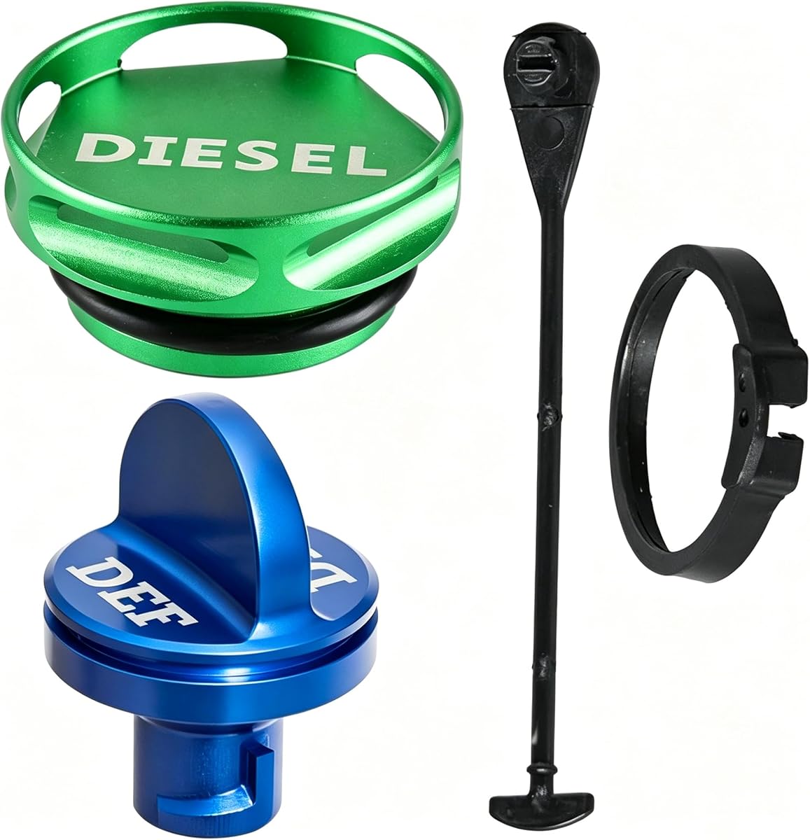 Ram Diesel Fuel & DEF Cap Combo Magnetic for 2500/3500