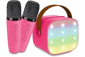Sing, Dance, and Record with the Enchanted Karaoke Microphone Speaker!