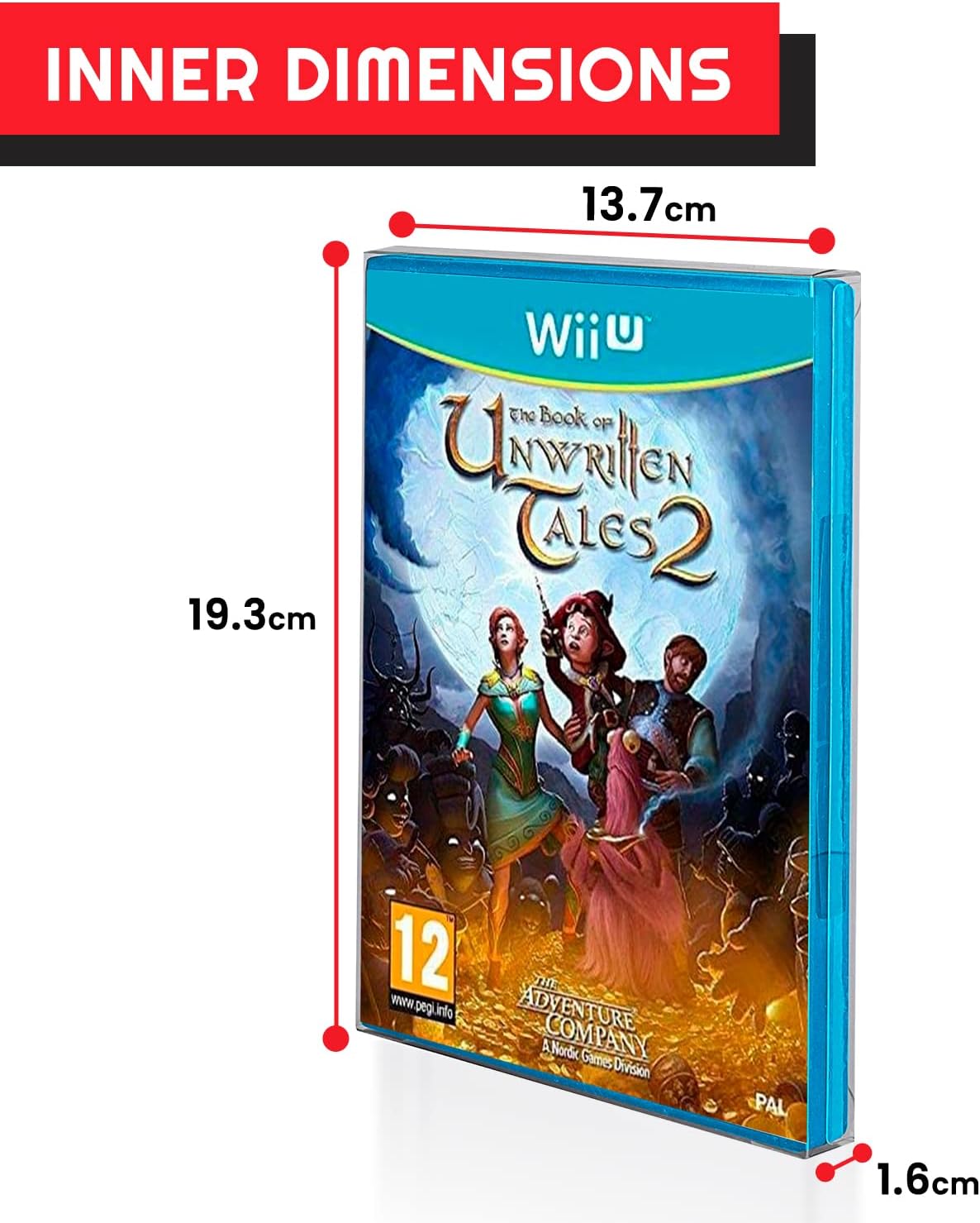 Game Box Protector Compatible with Nintendo GameCube games (Gamecube, Xbox, WII, PS2) - 0.40MM Thick compatible for Zelda, Mario Kart, Resident Evil, Pokemon, Animal Crossing, Metroid (Pack of 25)