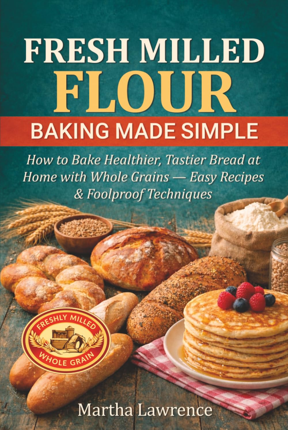 FRESH MILLED FLOUR BAKING MADE SIMPLE: How to Bake Healthier, Tastier Bread at Home with Whole Grains — Easy Recipes & Foolproof Techniques