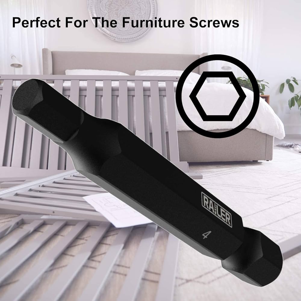 Amazon | メートル法六角ビットセット、レール10ピース六角頭