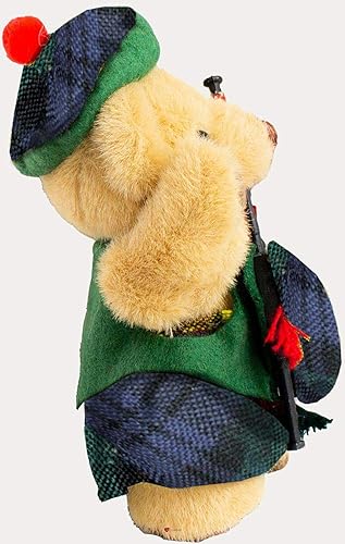 Miniatura 3 de I LUV LTD Oso de peluche musical Campbell Clan Tartán regalo escocés, fabricado en Escocia