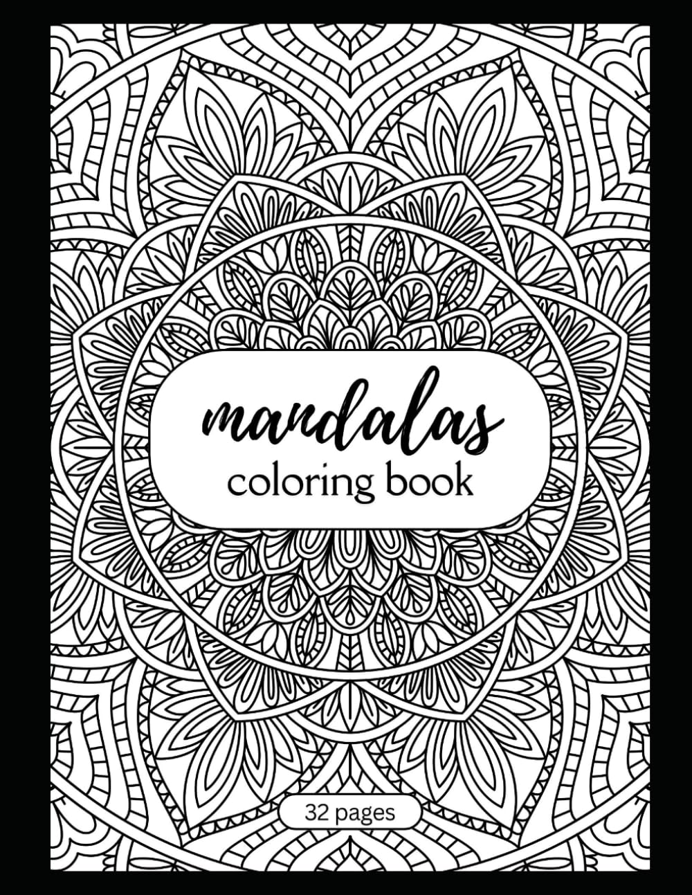 Mandalas Adult Coloring Book