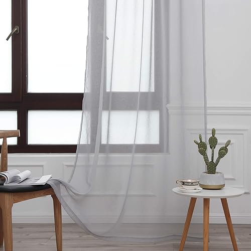 Miniatura 7 de Cortina transparente blanca