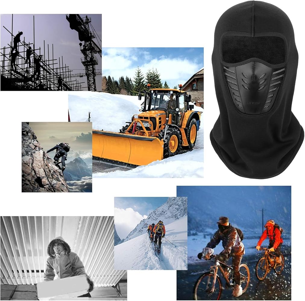Amazon.com: TAGVO Balaclava Ski Mask, Winter Fleece Headwear