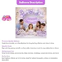 Happy Birthday Decoration Kit for Kids Men Women Home Bedroom Outdoor Terrace Garden Year With 30 Pcs Purple White Silver Balloons 1 Pcs Purple Happy Birthday Paper Banner Items Set Combo gallery image