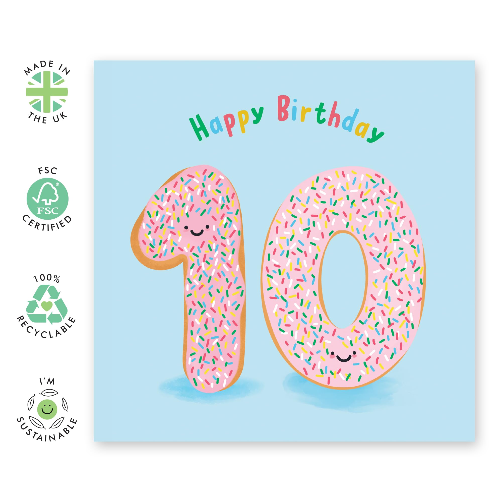 Central 23 Carte D'anniversaire 10 Ans – Carte D'anniversaire