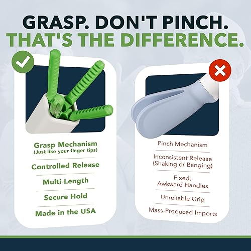 Miniatura 3 de FreedomWand Ayudas de inodoro multiusos: 14.5 pulgadas, herramienta de limpieza para mujeres y hombres, herramienta de limpiaparabrisas de glúteos