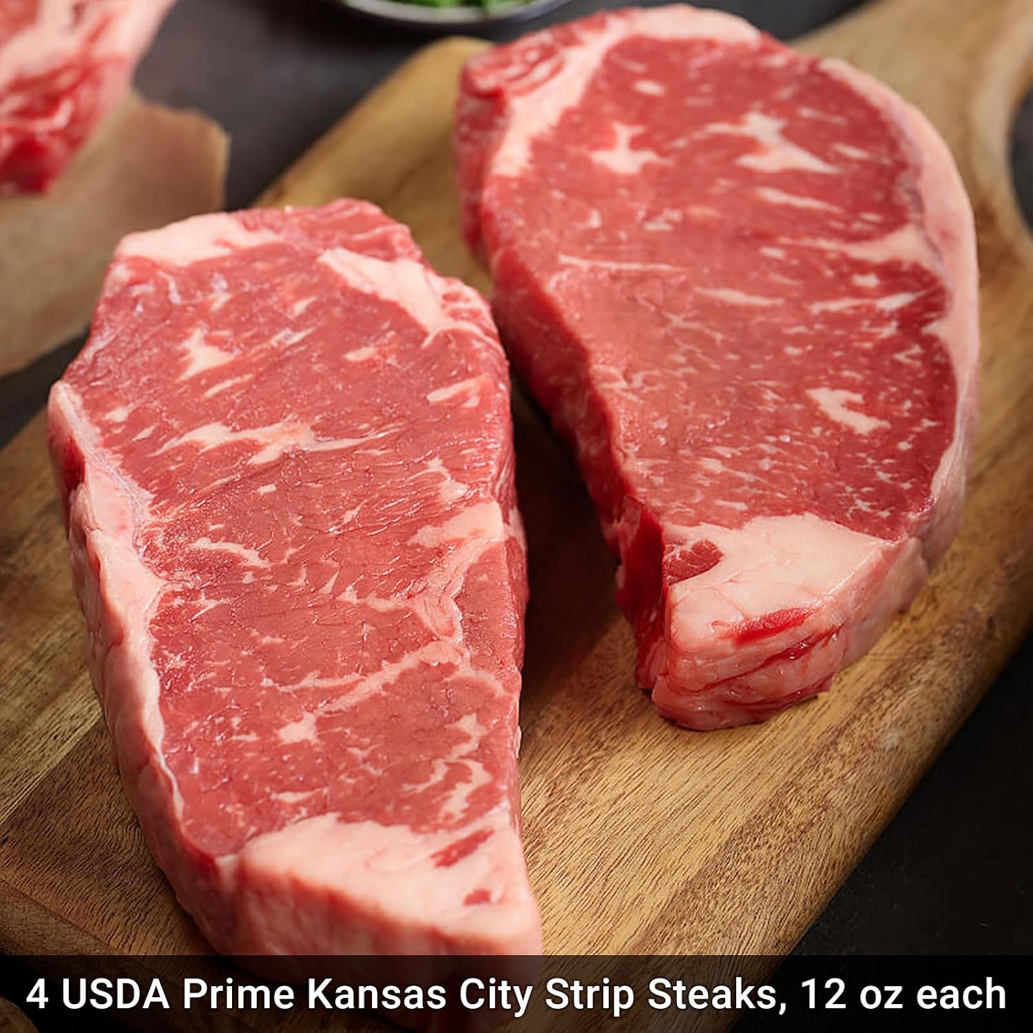 USDA Prime Signature Gift Box Set - 4 Gift Boxed Filet Mignon, 4 Gift Boxed Kansas City Strip Steaks and 4 Gift Boxed Boneless Ribeyes and Cooking Instruction from Kansas City Steak Company