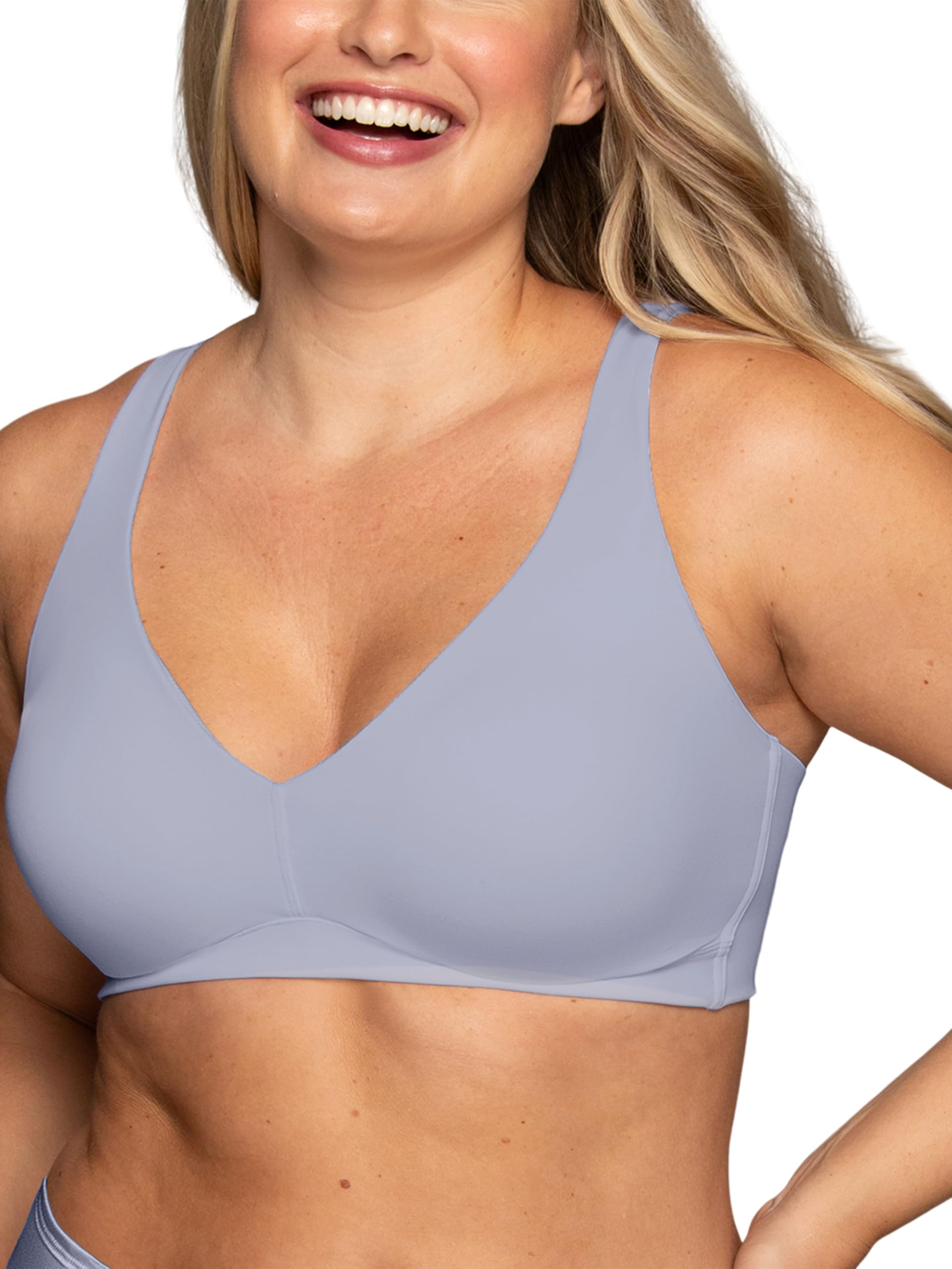 Vanity Fair Women's Beauty Back Smoothing Wireless Bra with Lift, Simple Sizing Available S-3xl