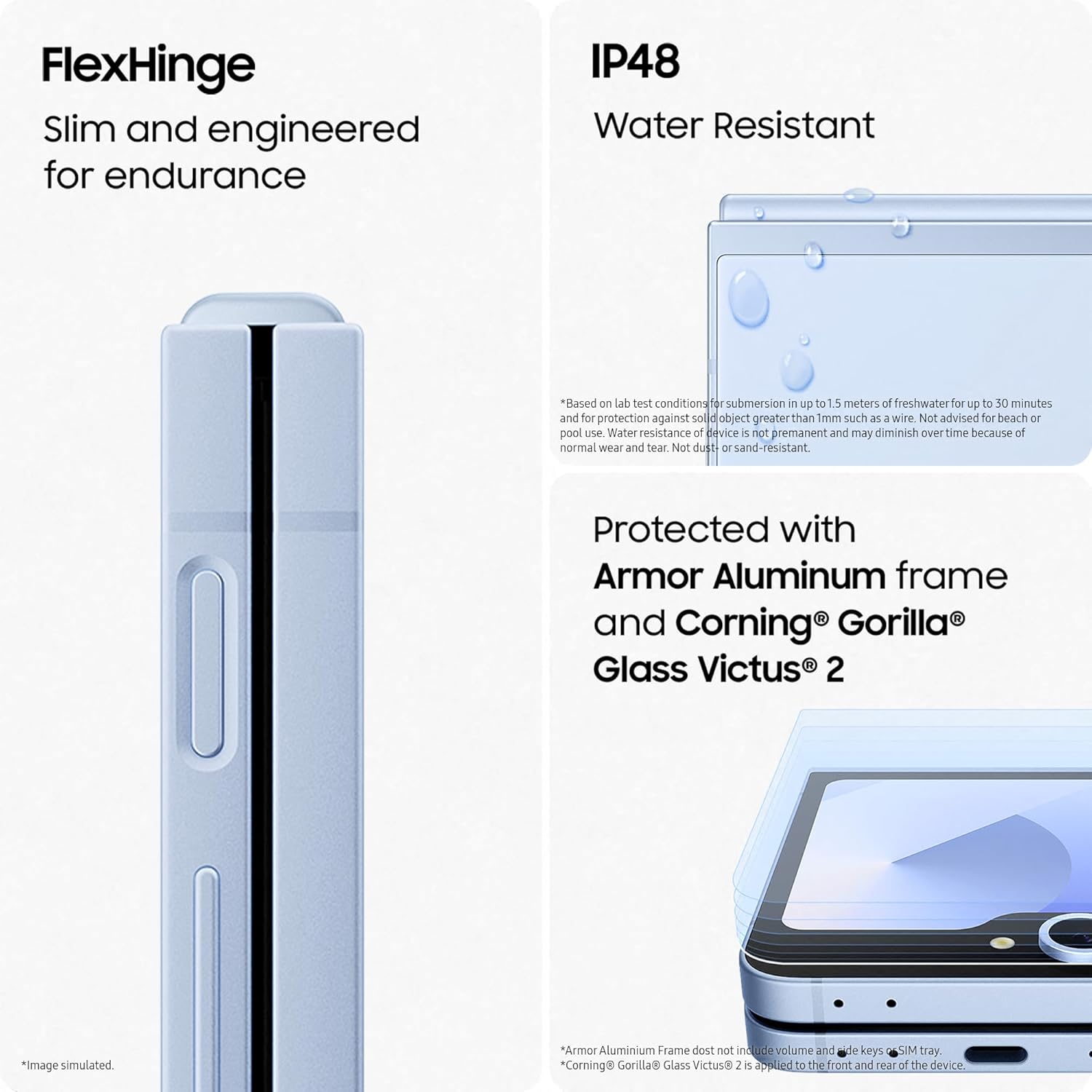 Samsung Galaxy Z Flip6 AI Smartphone, Unlocked Android Smartphone, 256GB Storage, Yellow and Buds3, Wireless Earbuds, Grey (UK Version) 7 710XNOiJAXL. AC SL1500
