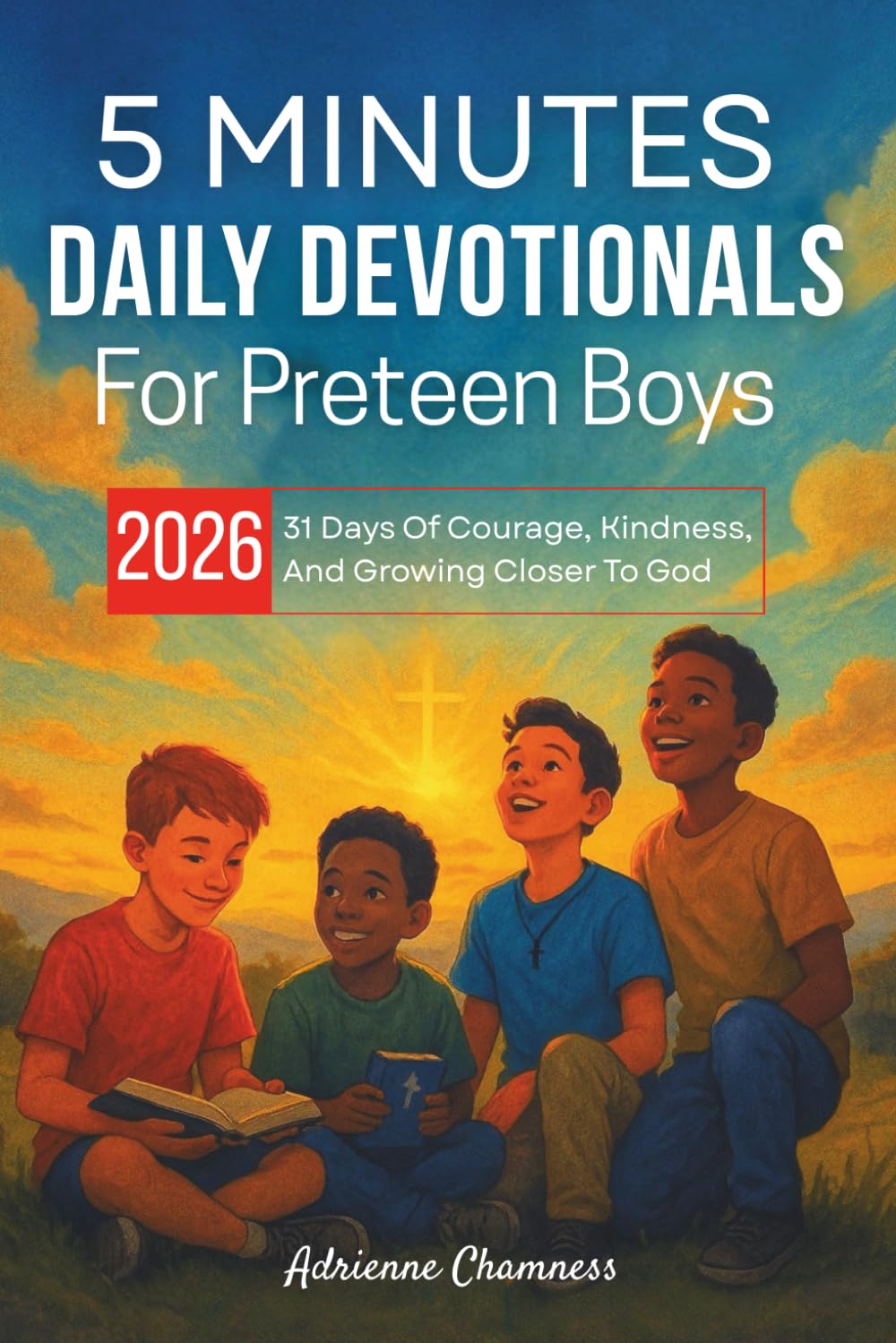 5 Minutes Daily Devotionals For Preteen Boys 2026: 31 Days Of Courage, Kindness, And Growing Closer To God