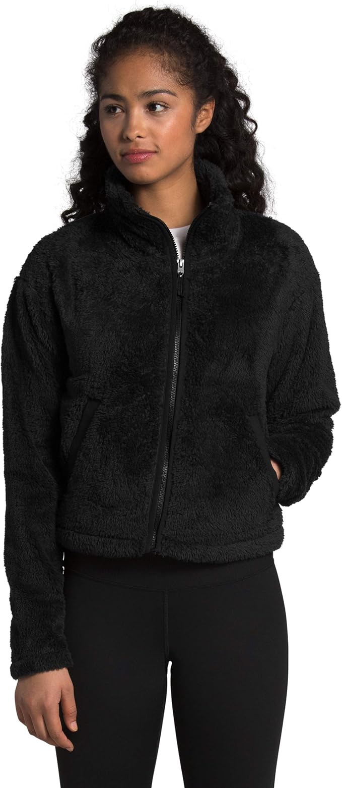 north face women's furry fleece full zip