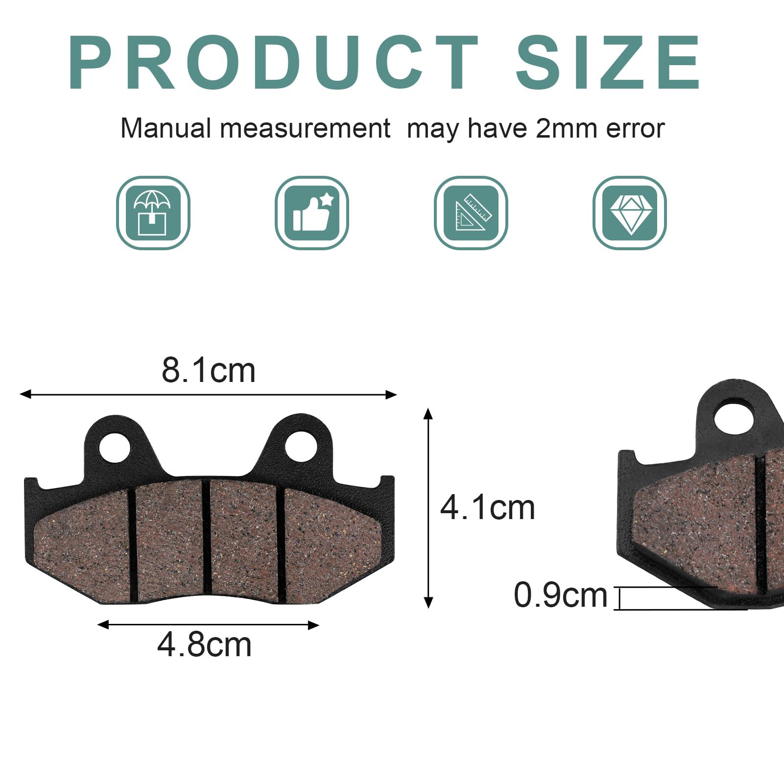 Pastiglie Freni A V Sinter Per Honda NES SES PES/Ps SH CH - Foto 12