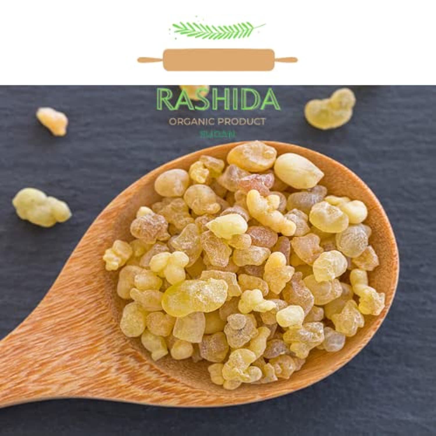 LUQMANI HERBAL MEDICINE Frankincense Organic Premium Gum Resin Incense (250g)