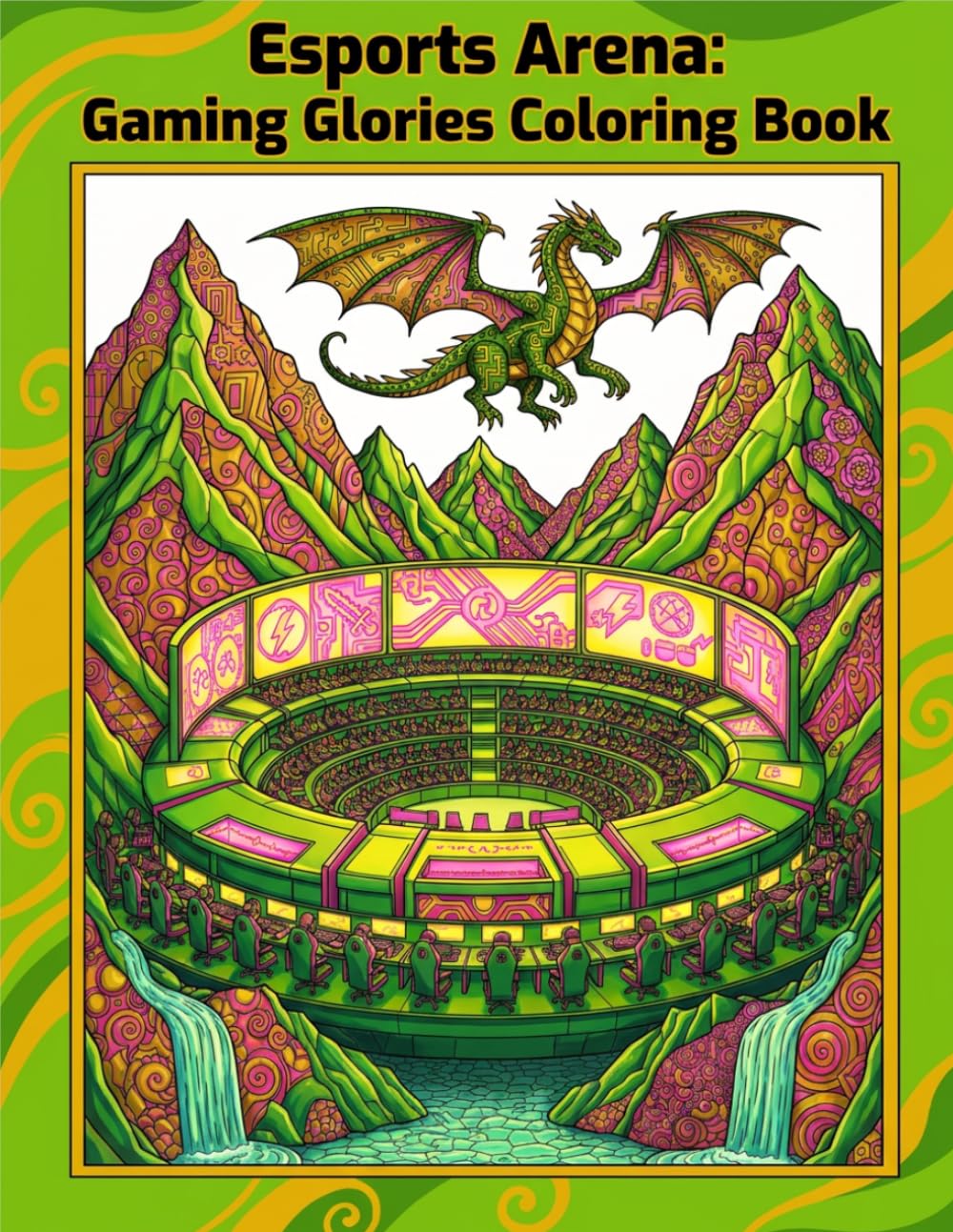 Esports Arena: Gaming Glories Coloring Book