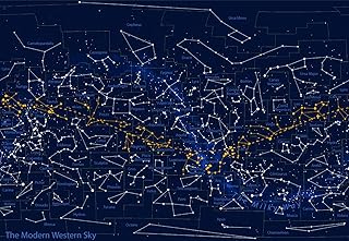 Home Comforts Laminated Poster Constellation Map 88 Astronomy Stars Poster Print 24 x 36