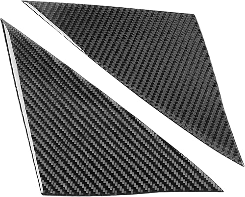 Miniatura 1 de LOIYLLEN Kit de ajuste interior de columna de panel de fibra de carbono de 2 piezas para Tesla modelo Y 2020-2023 Accesorios