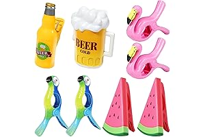 Flamingo Fun: Secure Your Towels with Style