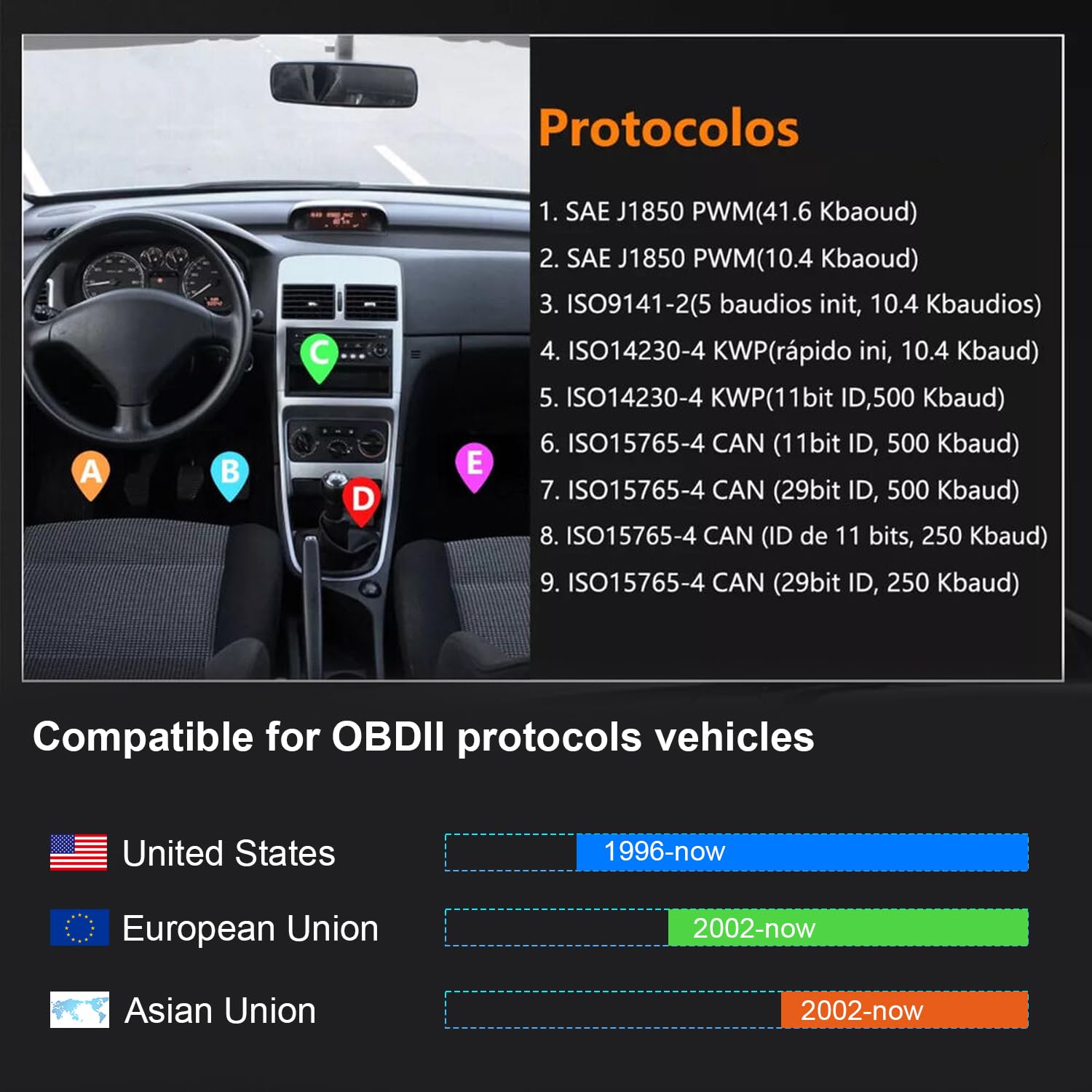 Vgate iCar2 Mini WIFI OBD II czytnik kodów EOBD adapter skanera samochodowego narzędzie diagnostyczne do systemu Android i Windows