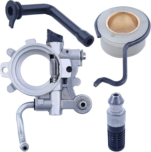 Miniatura 2 de Kit de línea de engranaje helicoidal del engrasador de la bomba de aceite para Stihl 044 MS440 MS 440 11286403205