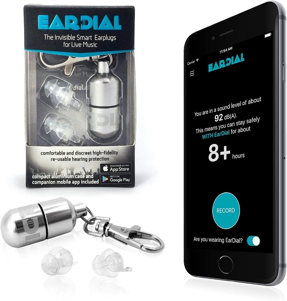 EarDial HiFi Ohrstöpsel, SNR 20 dB