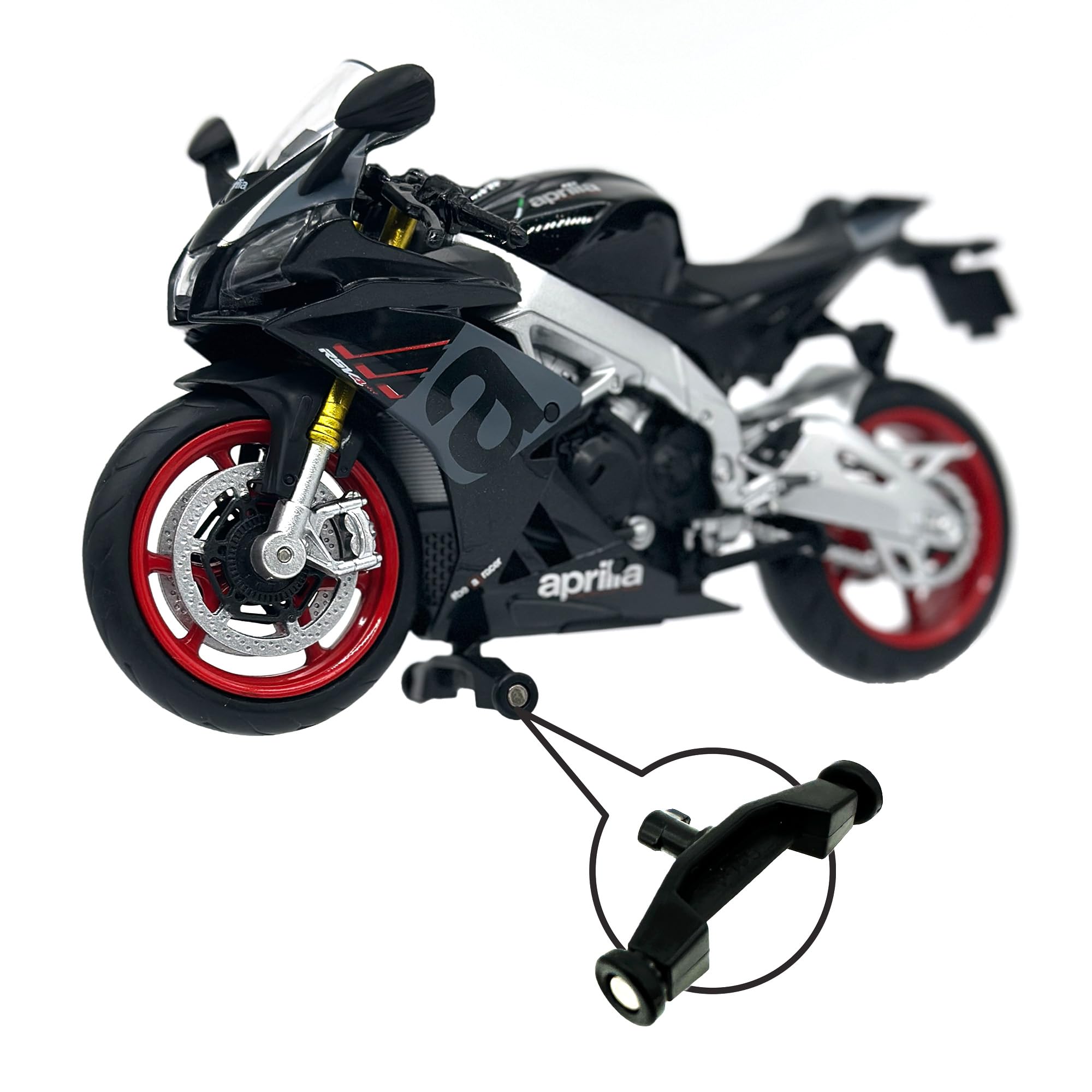 Just For Laughs Die Cast Motosiklet Aprila RSV4 RR1000-2020, 1:12