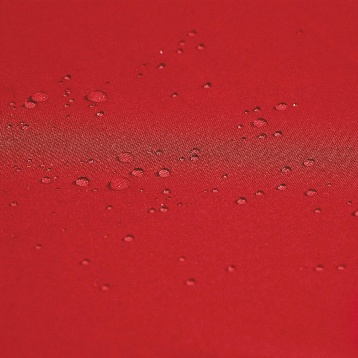 Déco Arts Coussin Bain de Soleil - Coussins Rectangulaires pour Chaise Longue - Coussin Déhoussable avec Traitement imperméable et Poignées de Transport - Certifié OEKO-TEX - 185x60x5 cm, Rouge piment