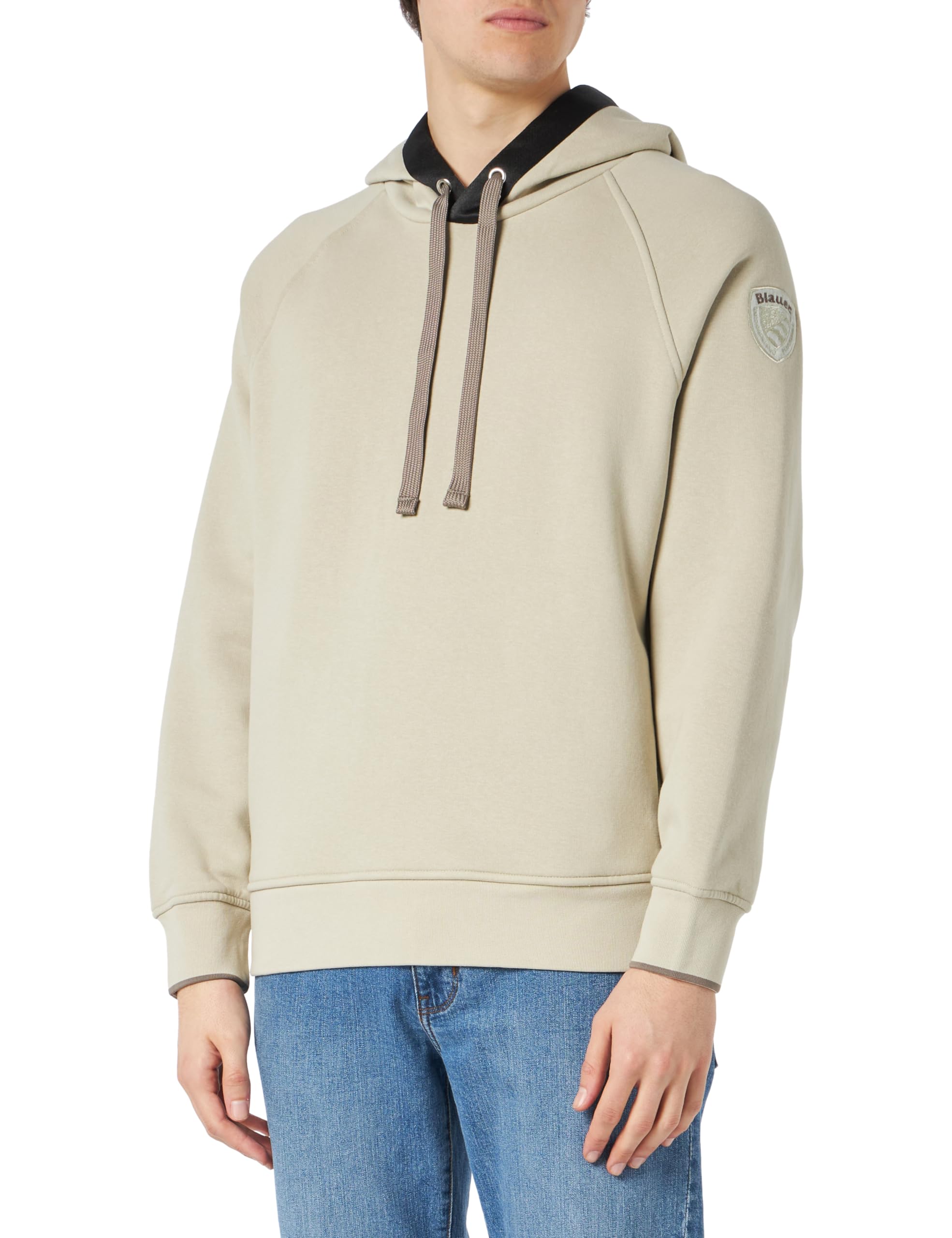 Blauer Felpa Chiusa Cappuccio, Sudadera con Capucha Hombre, PELLICANO,