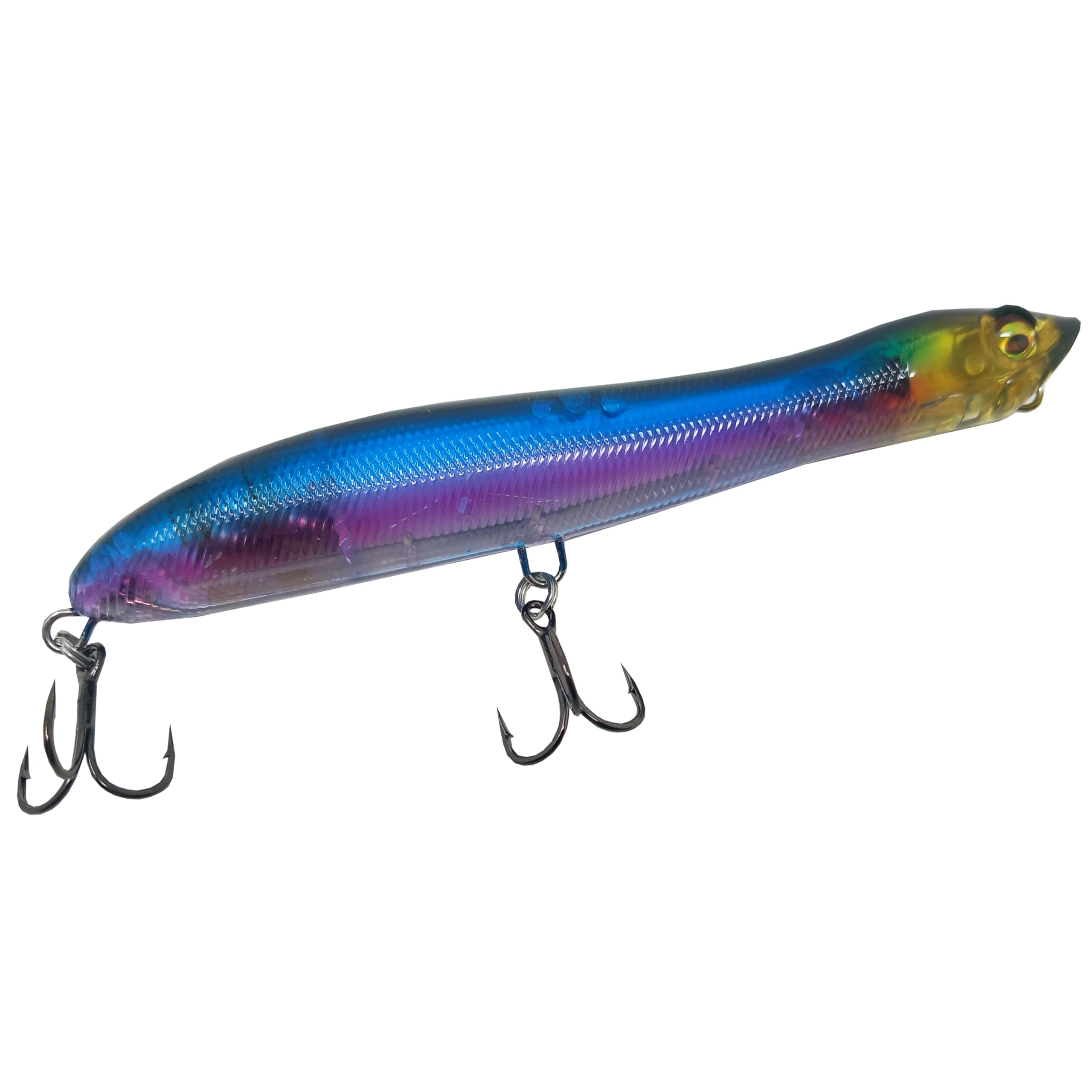 FLADEN Fishing - Captura Predator Surface Lure 12.5cm 20g - 8 Colour Options - Great for Marine Species Bass and other Predatory Species Mackerel Cod & Pike (Blueback Pink-Belly) [18-1112508]