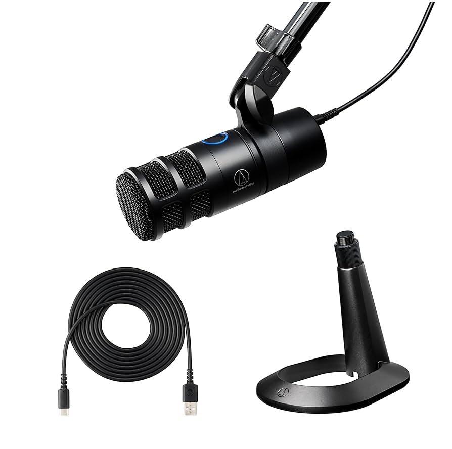 保証付 audio-technica AT2040USB AT8703 セット Amazon.co.jp: オーディオテクニカ ダイナミックマイク