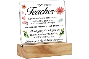 Teacher Appreciation Decorative Signage: A Heartfelt Expression of Gratitude
