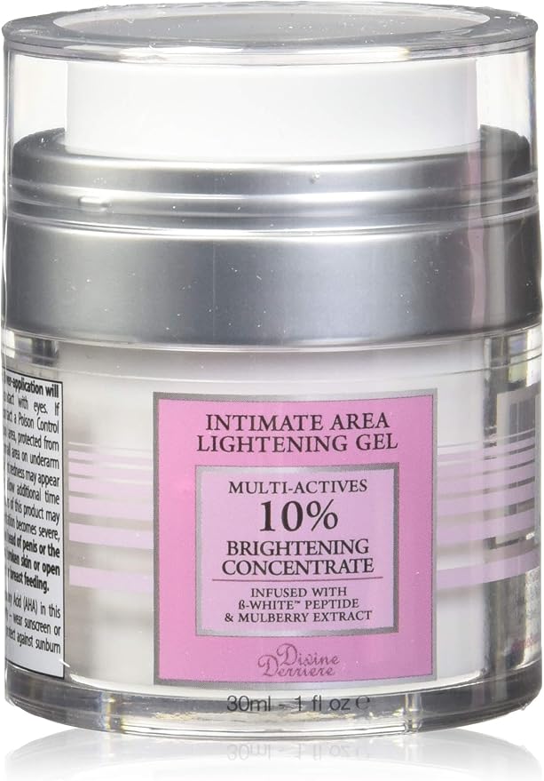 Divine Derriere Intimate Skin Lightening Gel for Body, Face Whitening