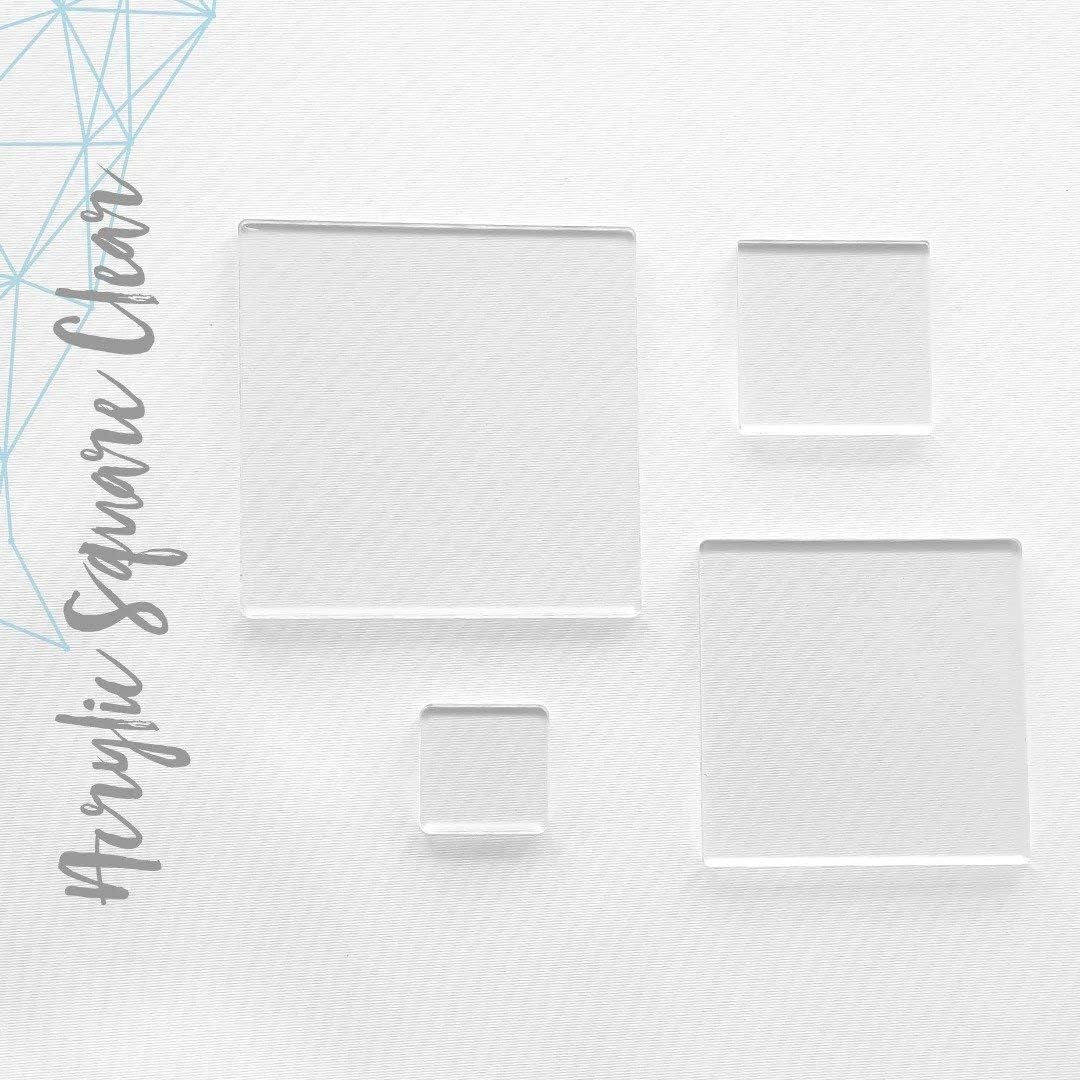 Acrylic Sheet (1 Piece) Select Color and Size -0.118 Inch Thick- 1/8 inches Plexiglass Sheet Plastic Sheet Acrylic Square Plexiglass Lucite (Clear, 12 X 12 Inch)
