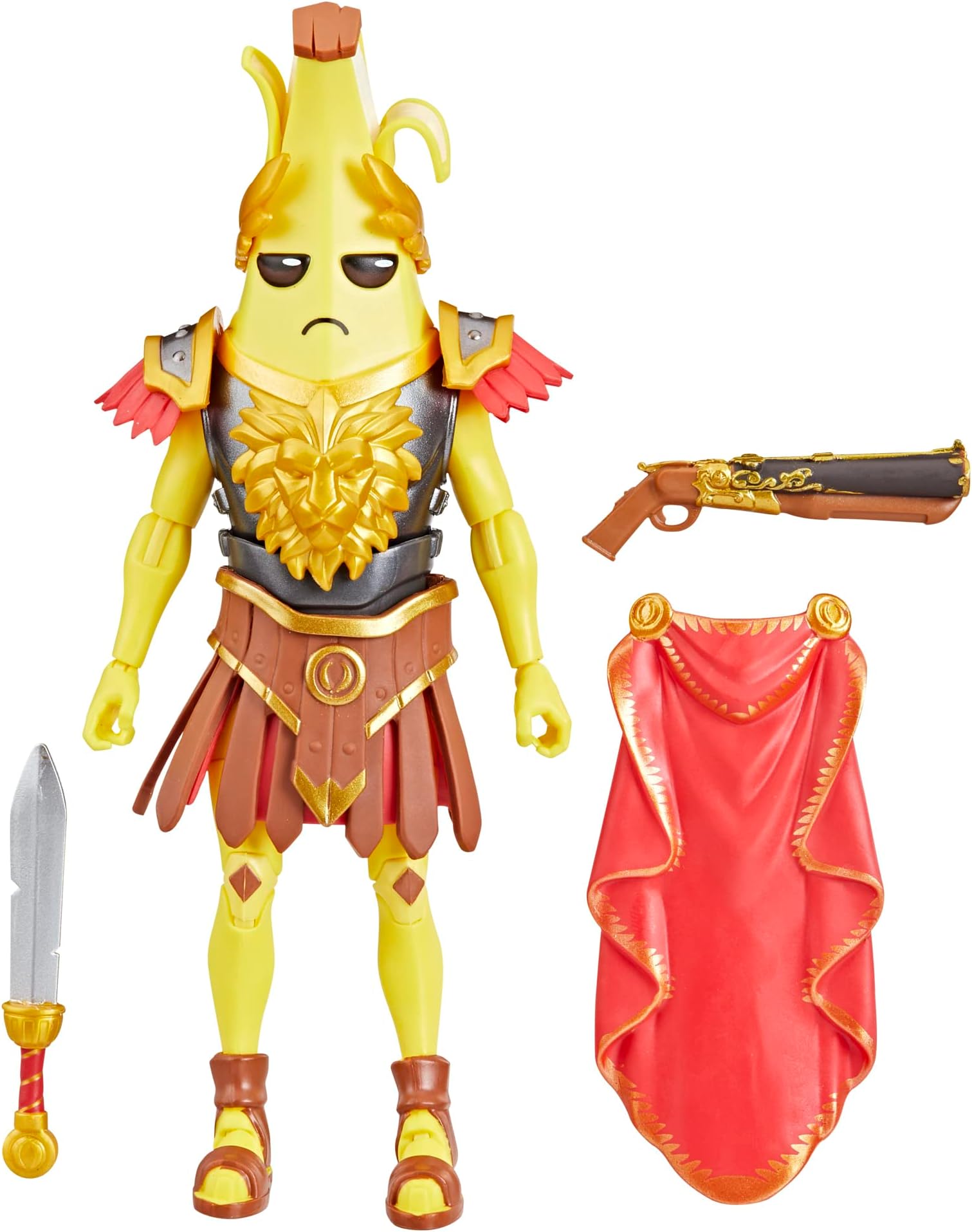 Fortnite Victory Royale Series Potassius Peels Collectible Action Figure with Accessories, 6-Inch