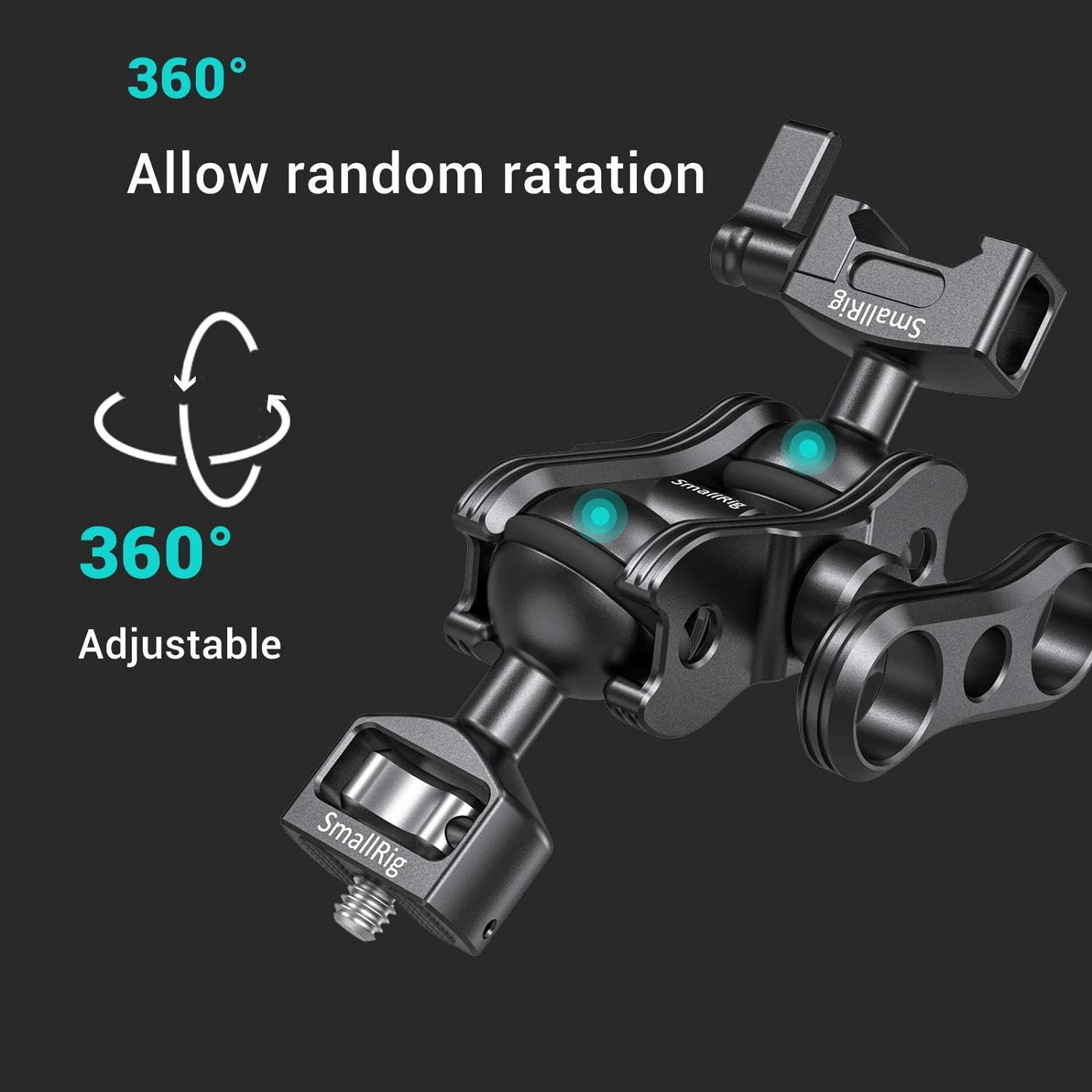 80% Off Discount SmallRig Articulating Magic Arm with Screw Ballhead and NATO Clamp Ballhead, Monitor Mount for Field Monitor, Lights, Audio Recorders, DIY Camera Rig - 2071B Cheapest 🛒 SmallRig Articulating Magic Arm with Screw Ballhead and NATO Clamp Ballhead, Monitor Mount for Field Monitor, Lights, Audio Recorders, DIY Camera Rig - 2071B