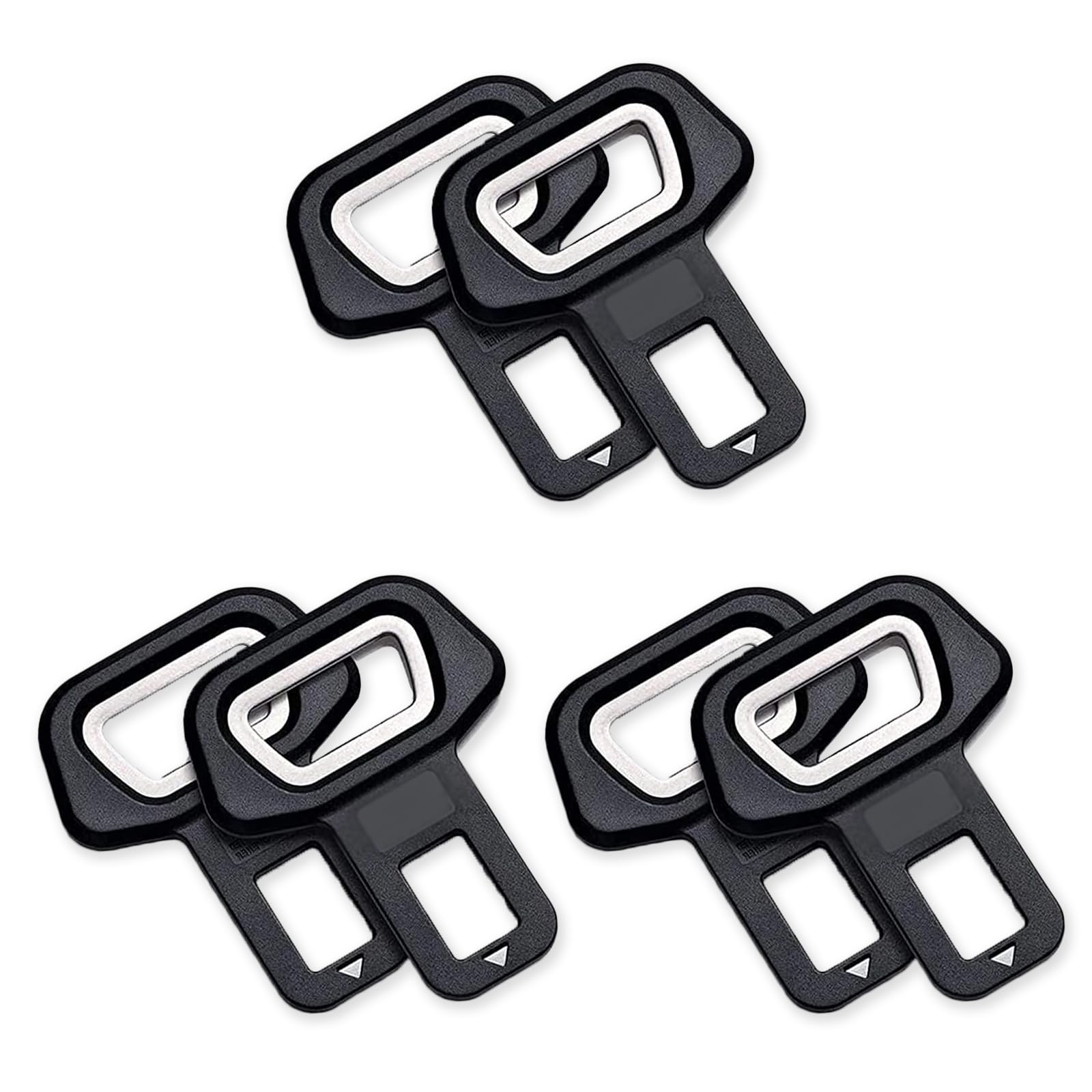 MOPZIJA 10 Stück Sicherheitsgurt-Versteller - Metall Clip Für Auto & LKW