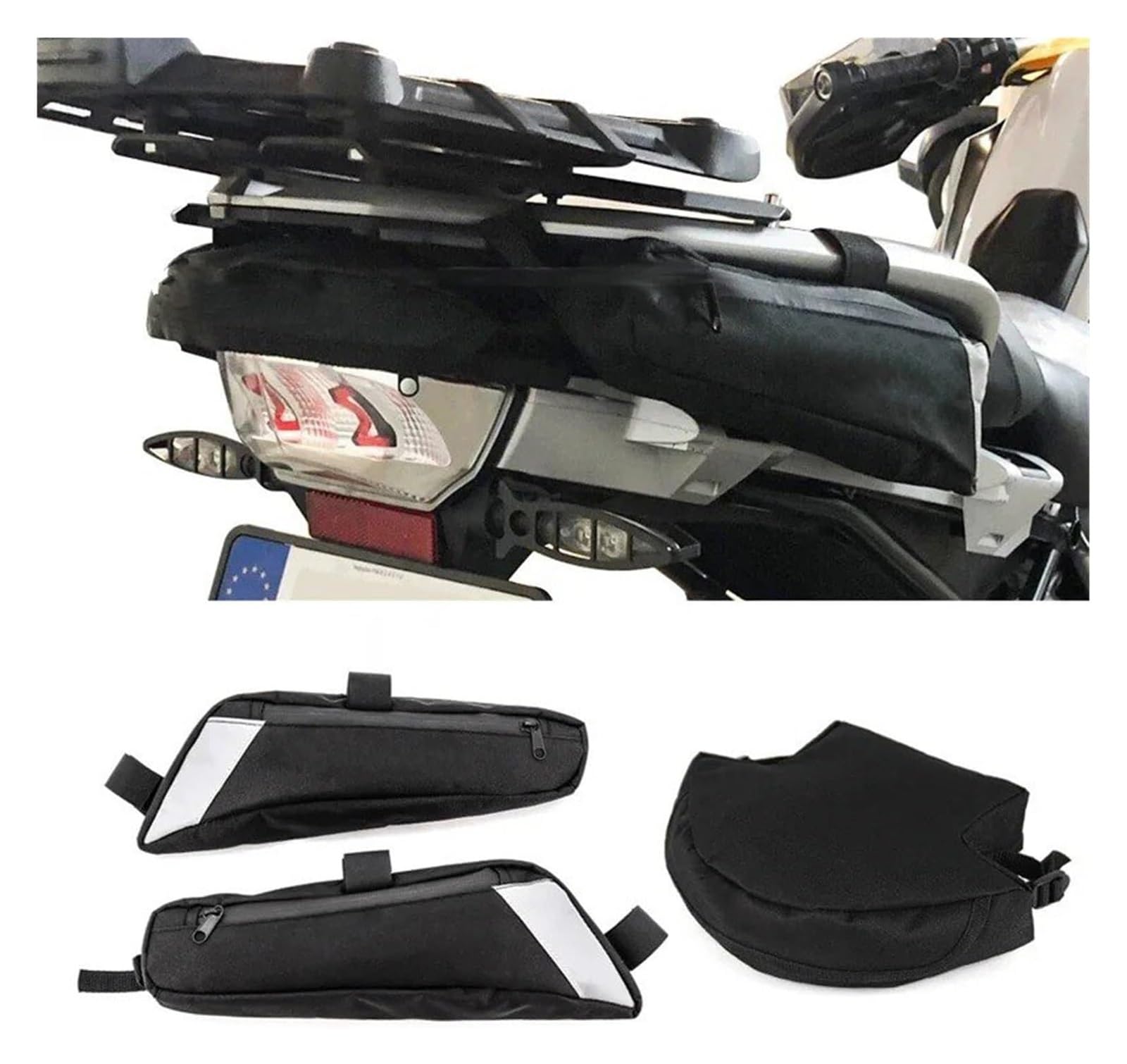 Per Moto Per BMW Per R1250GS Per Adventure Per R1200GS LC 2013-2017 Tasche Laterali Portapacchi Borse Impermeabili Per Moto Borsa Laterale(A Set)